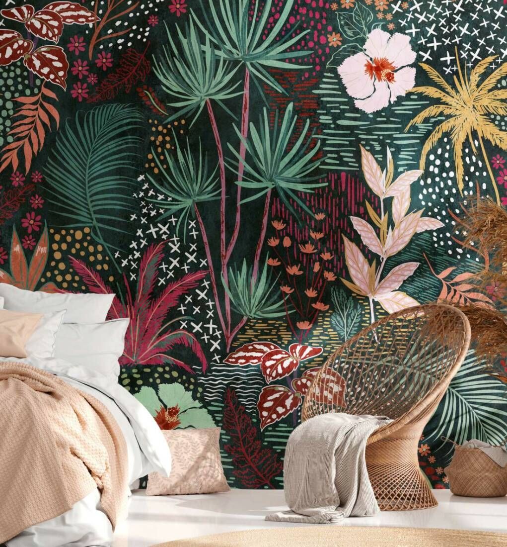 Hibiscus Nights Mural