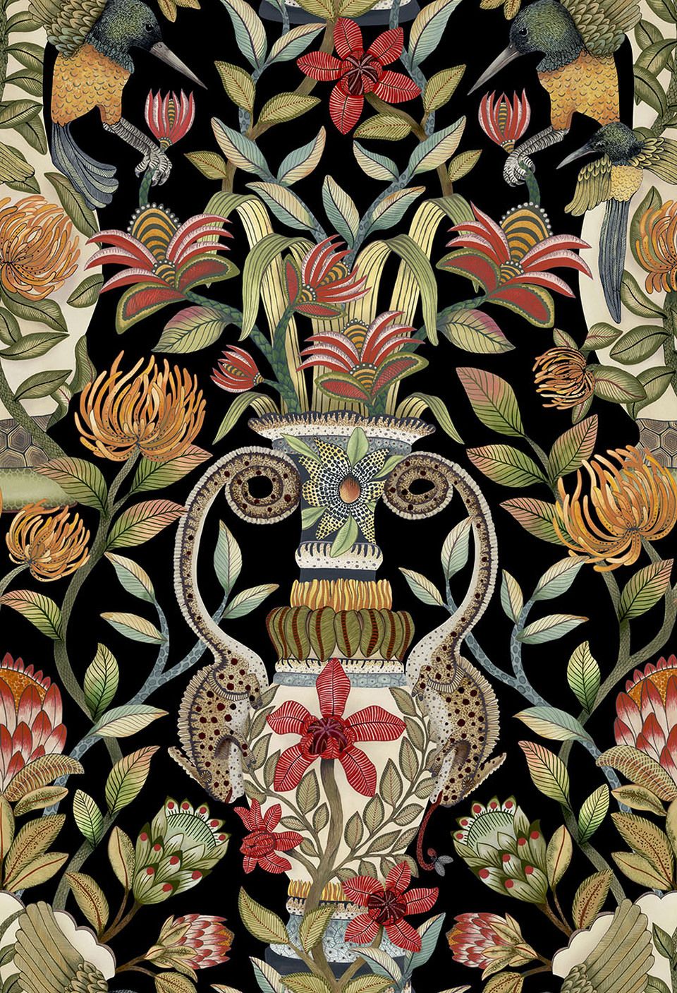 Black - Protea Garden