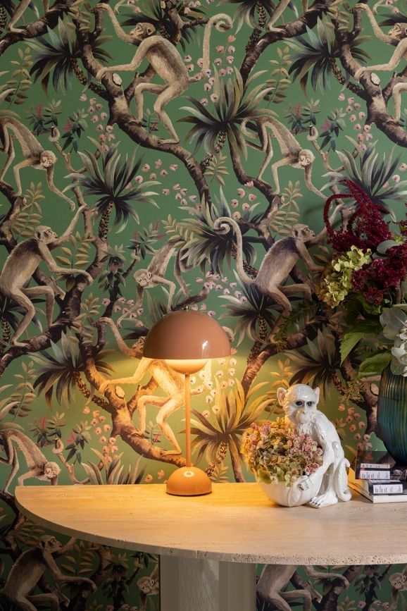 Green - Monkey Business by Catherine Martin
