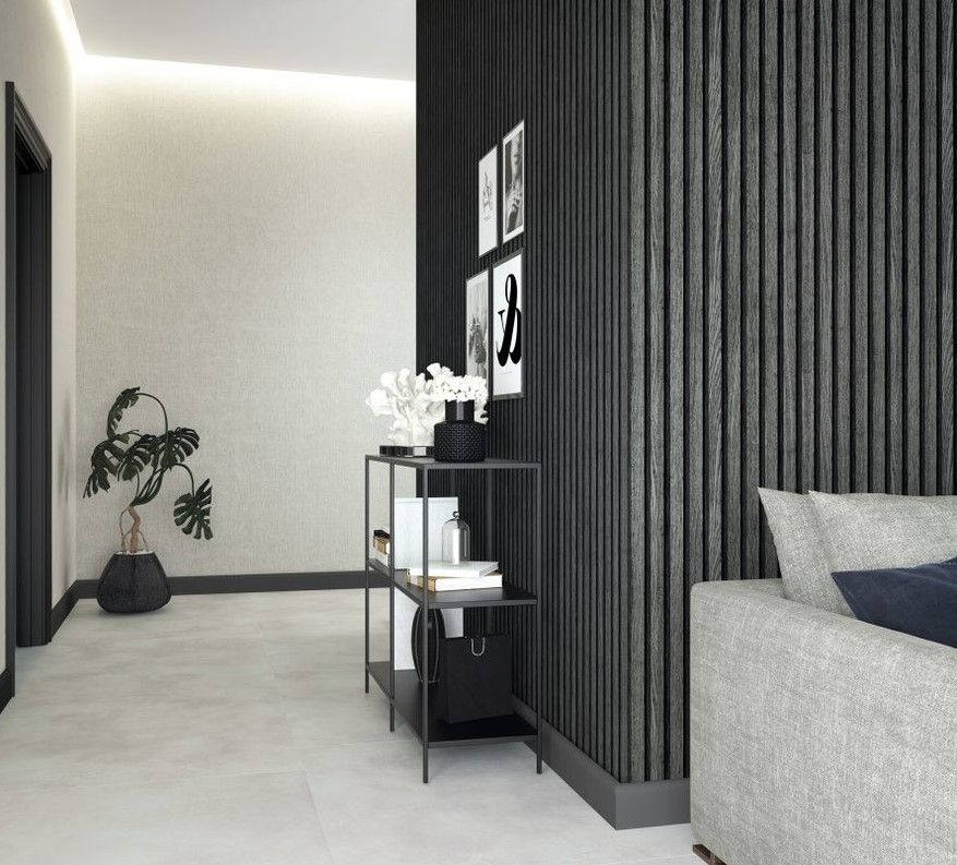 Charcoal - Wood Slats