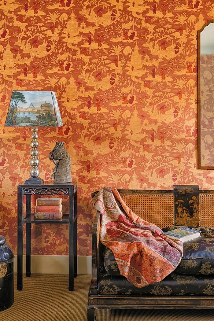 Brick - Chinese Toile