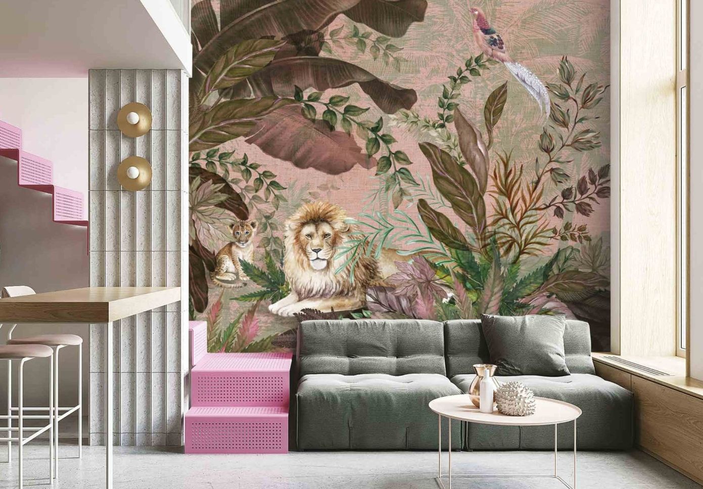 King of the Jungle Mural