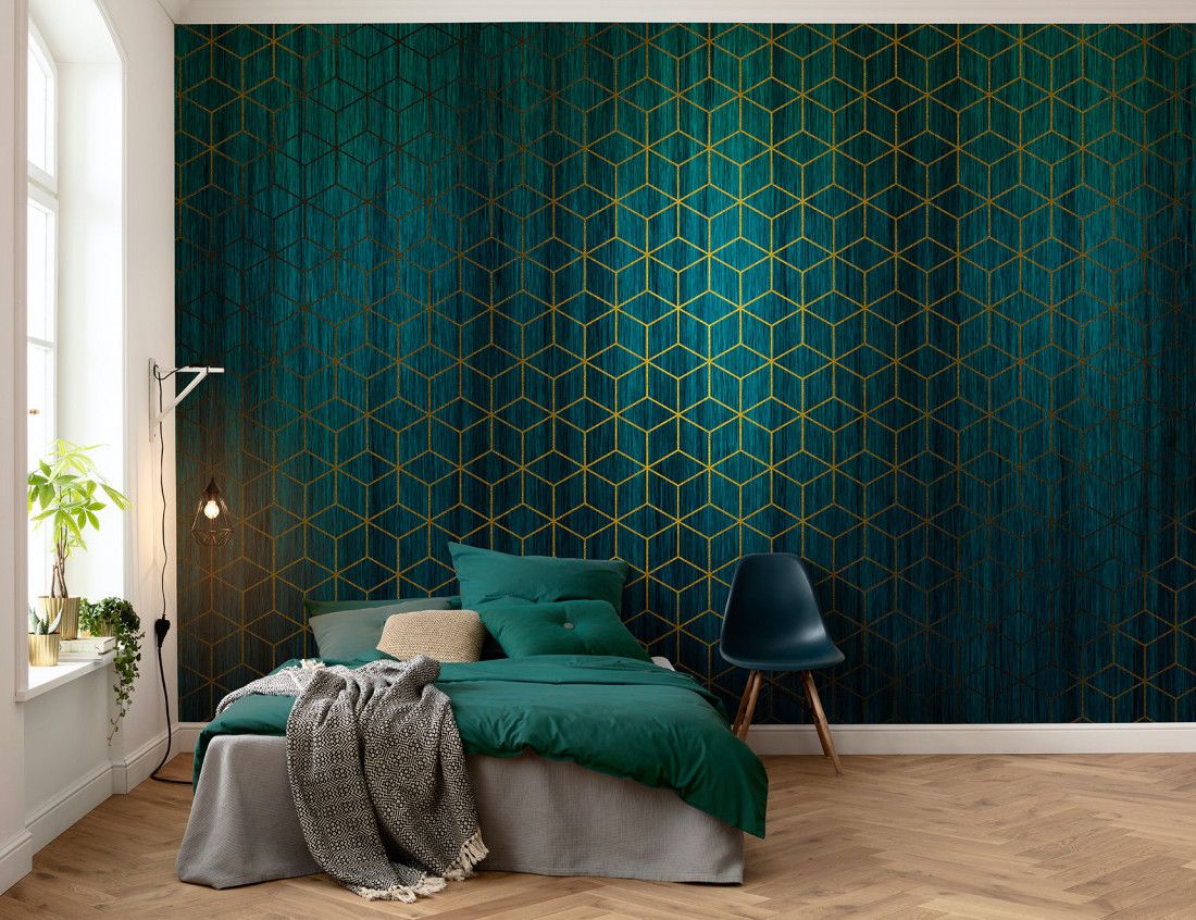 Mystique Vert Mural
