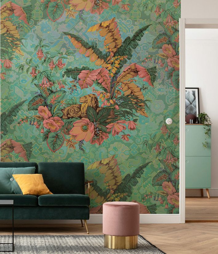 Orient Rose Mural