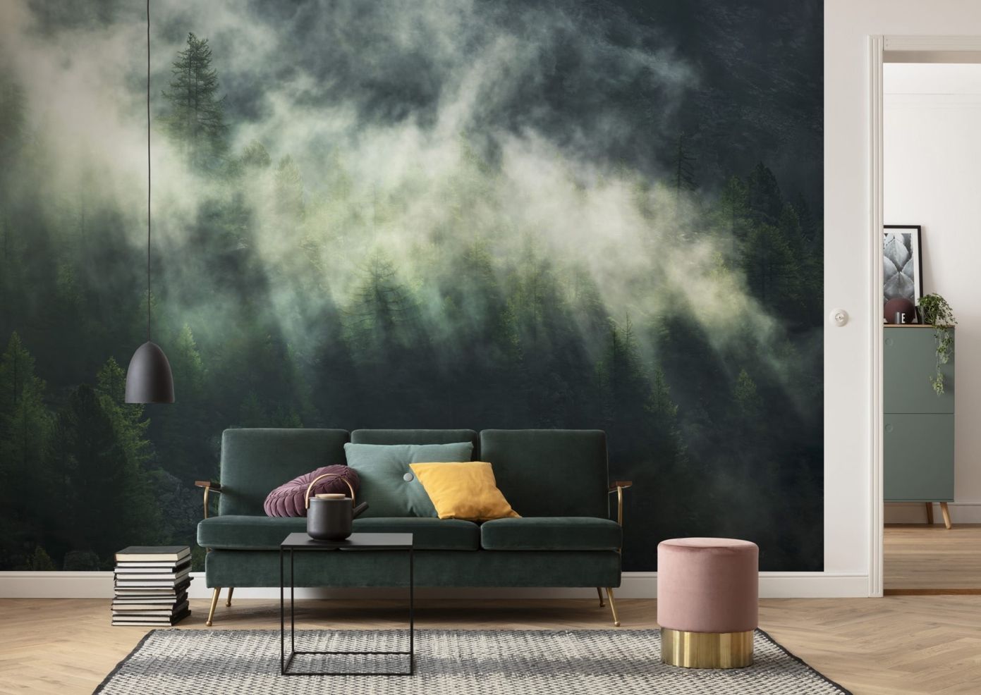 Misty Crowns Mural