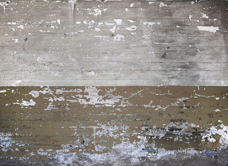 Painted Concrete Mural