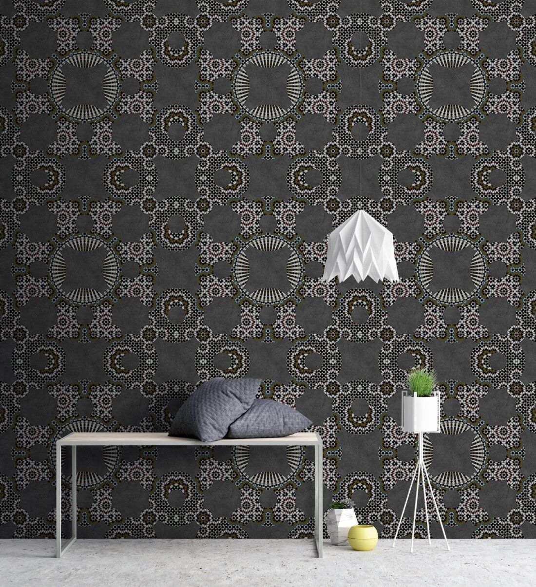 Graphite 1 Mural