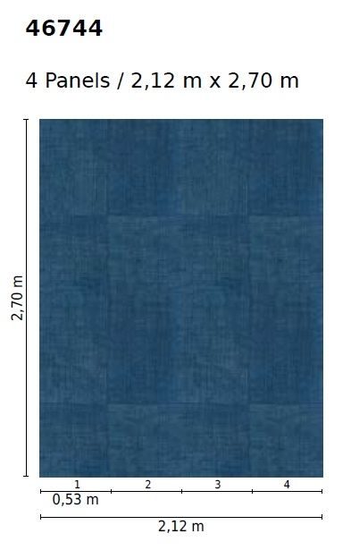Leona Mural - Blue