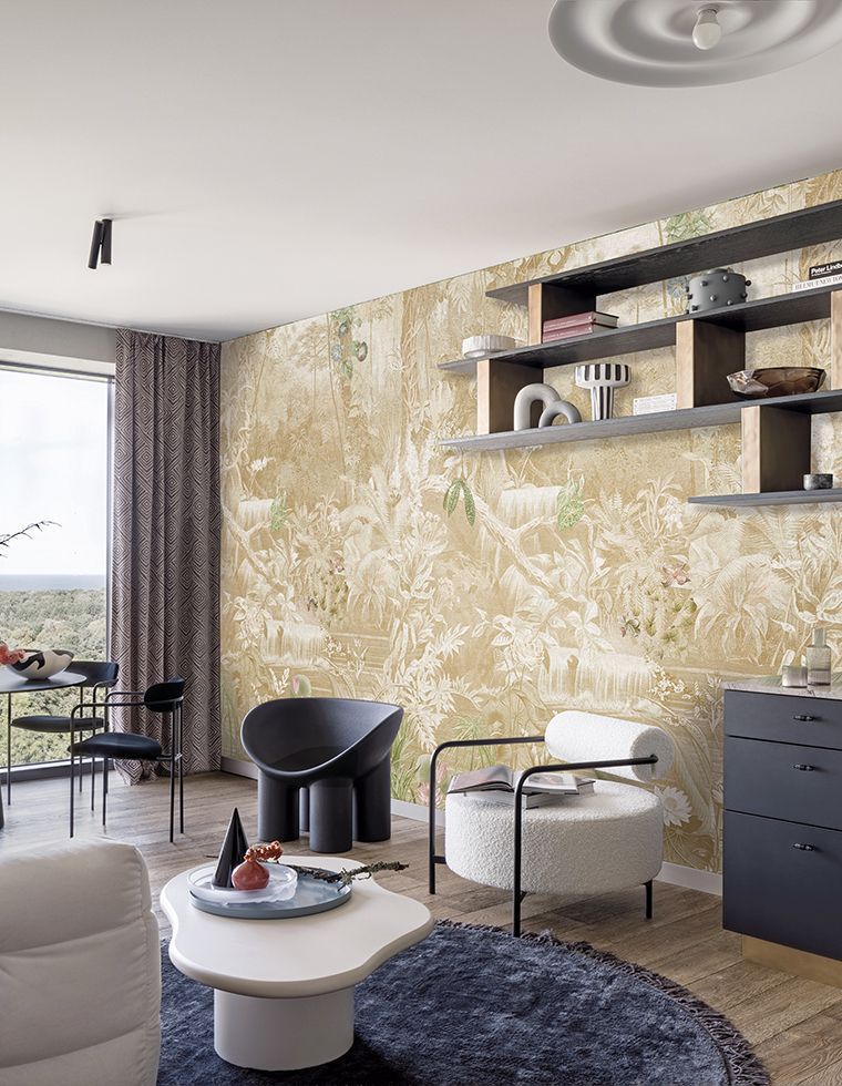 Coari Mural - Sepia