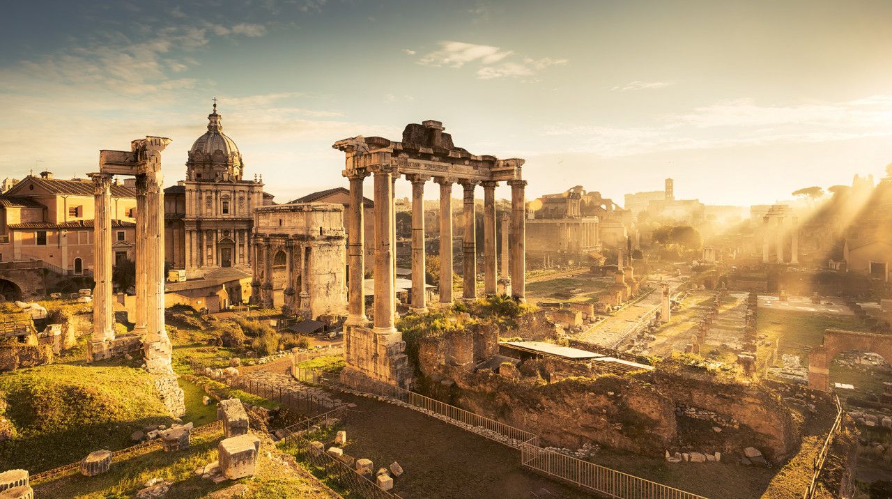 Forum Romanum Mural