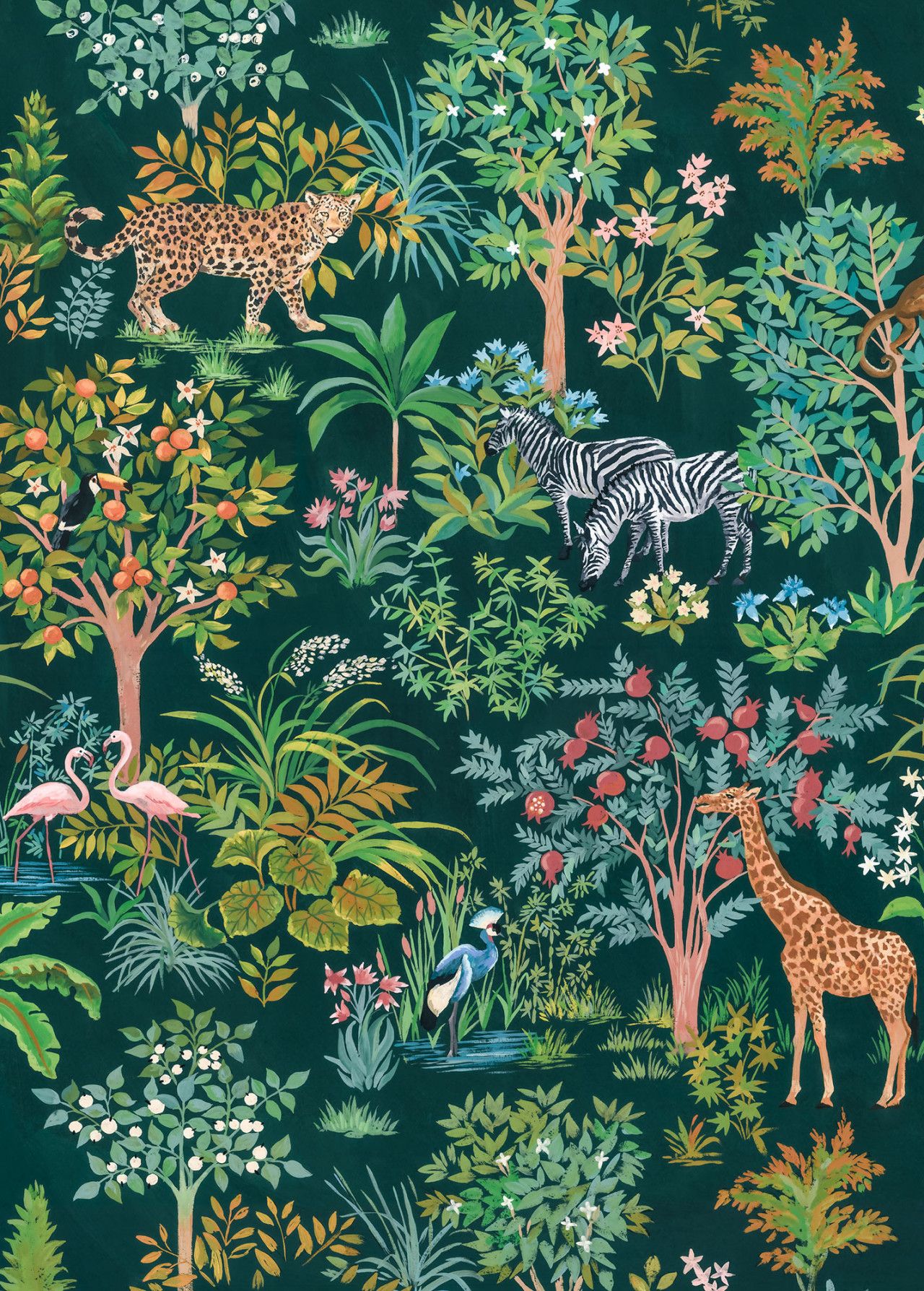 Happy Jungle Mural