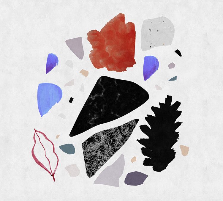 Terrazzo 3 Mural