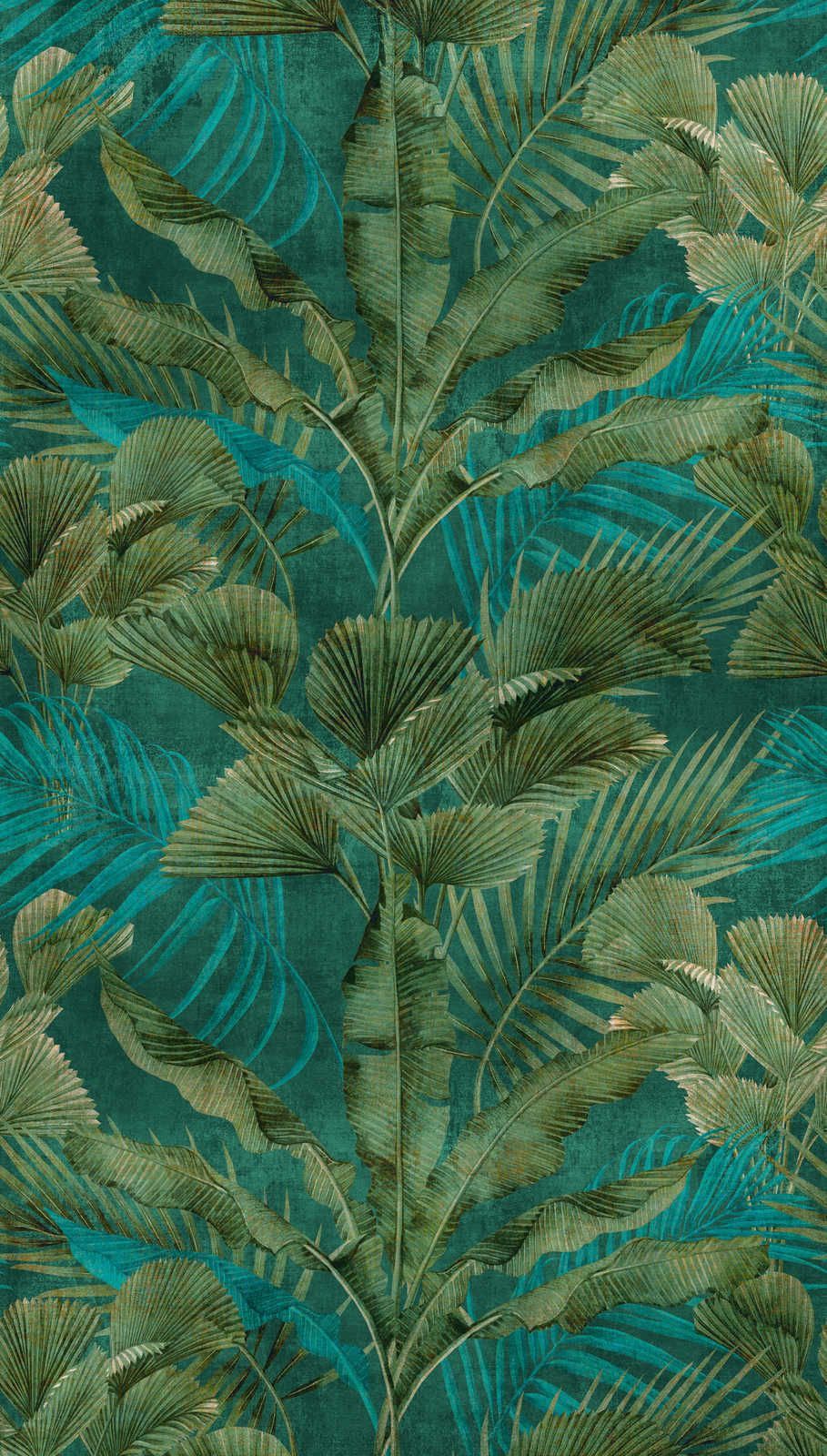 Gabon Panel - Teal