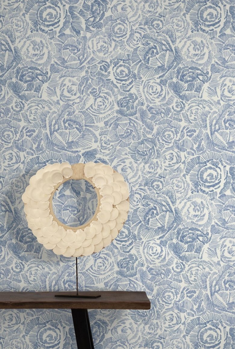 Blue - Porcelain Roses