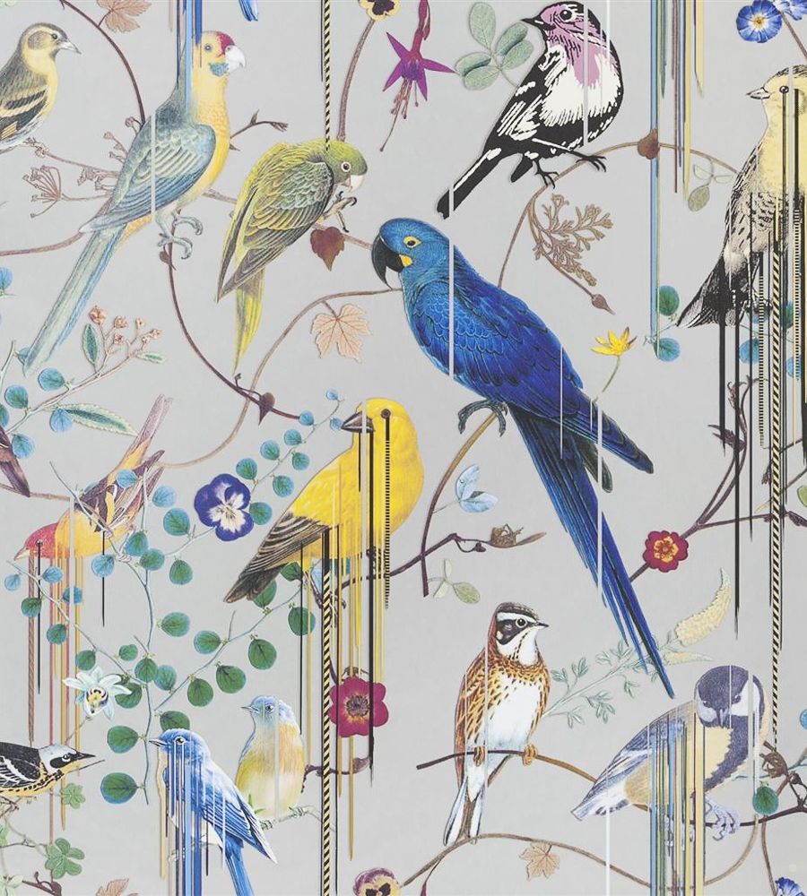 Silver - Birds Sinfonia by Christian Lacroix