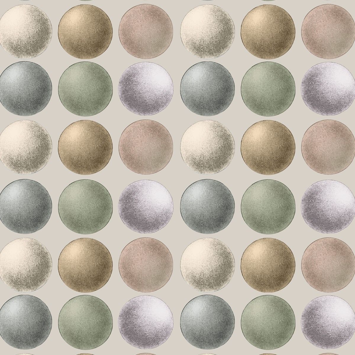 Taupe - Little Sphere by Escher