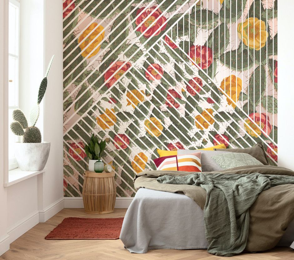 Cactus Mural