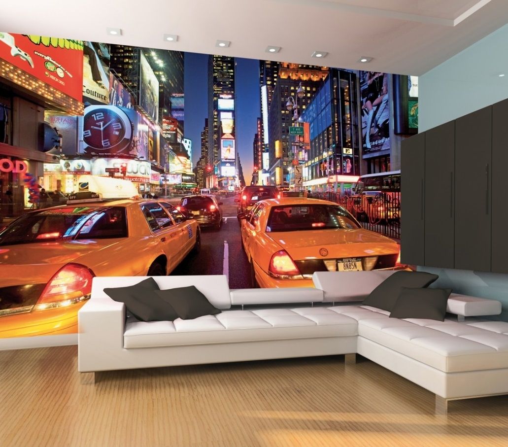 NYC Yellow Cab Mural
