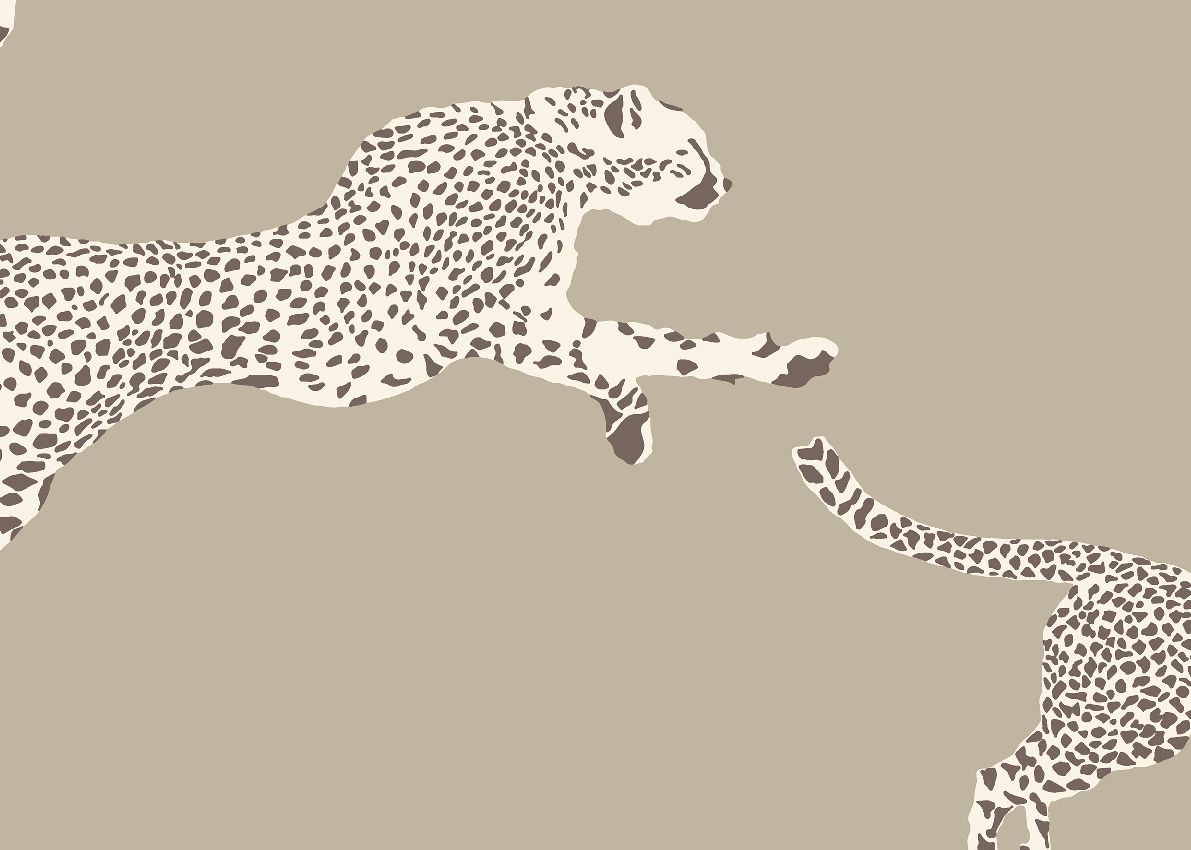 Taupe - Leaping Cheetah