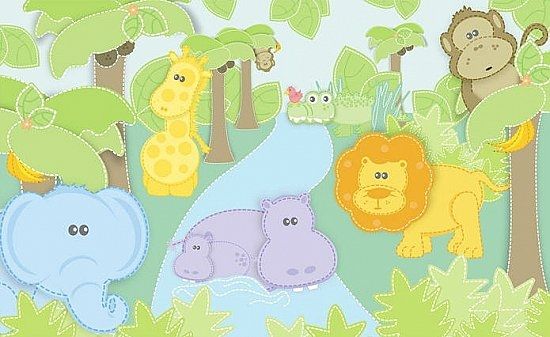 Small Safari Mural