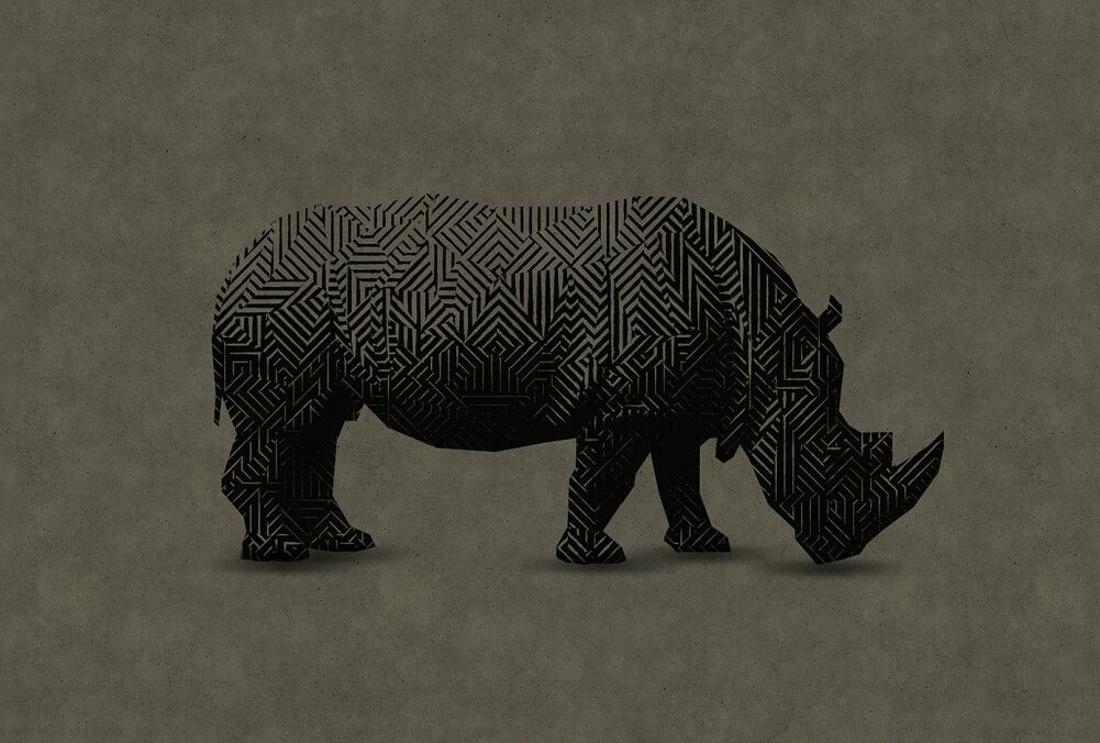 Rhino 1 Mural
