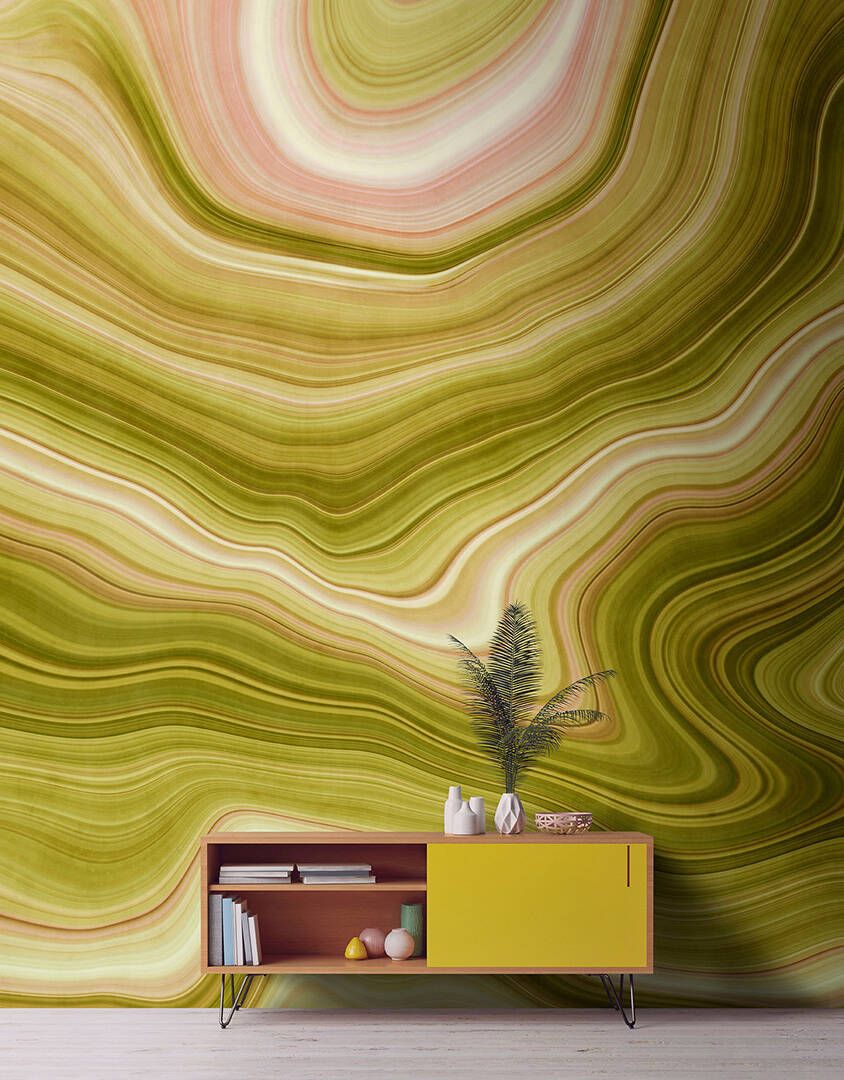 Gemstone Mural - Peridot