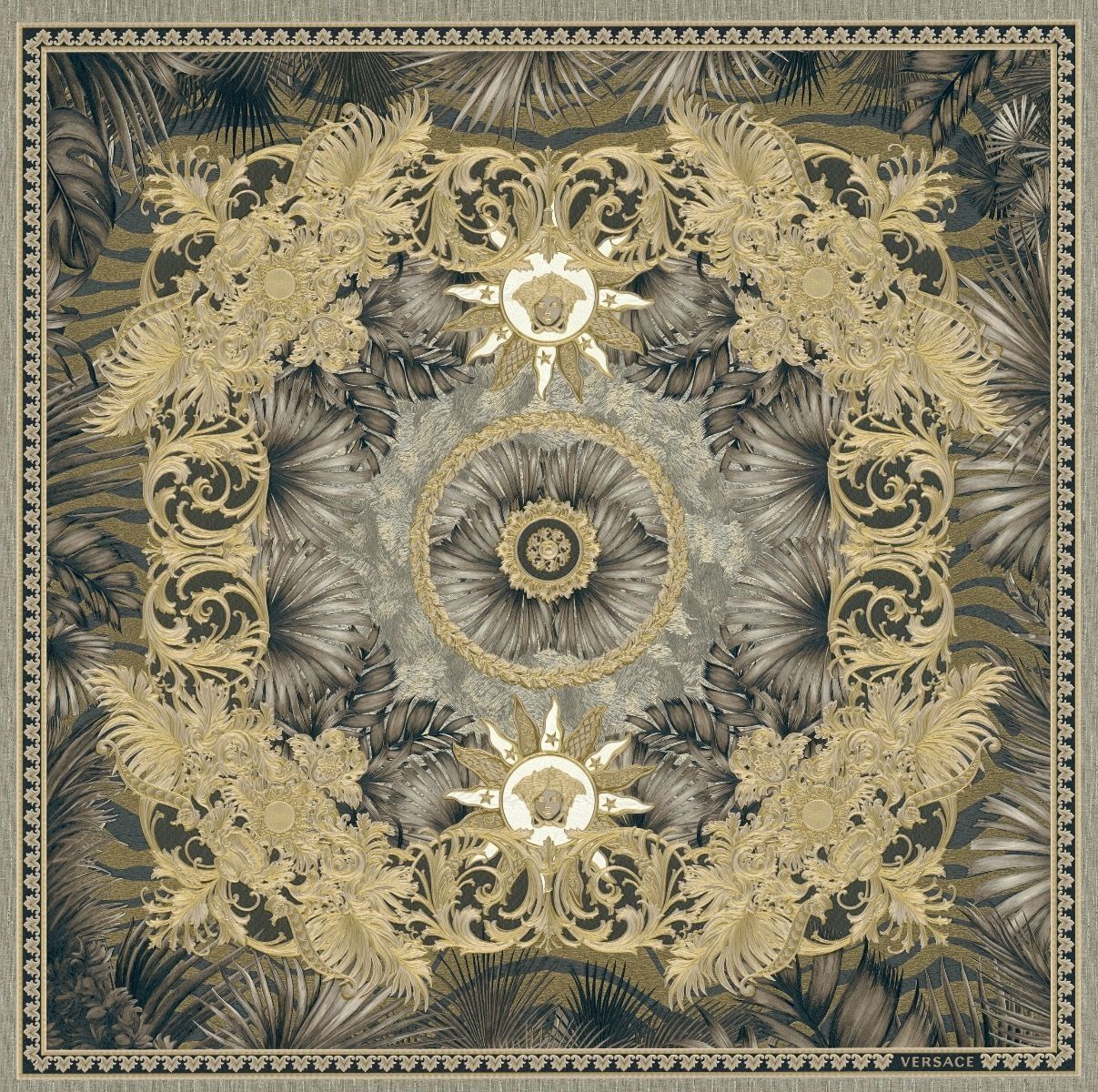 Grey - Jungle Animalier by Versace