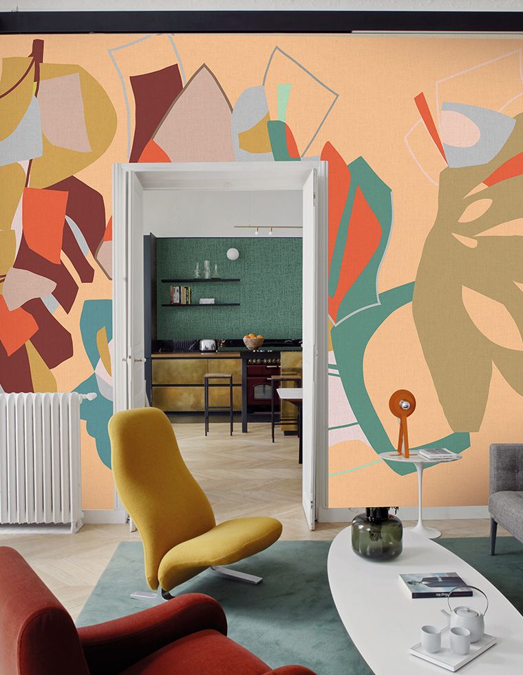 Nizza Mural - Peach