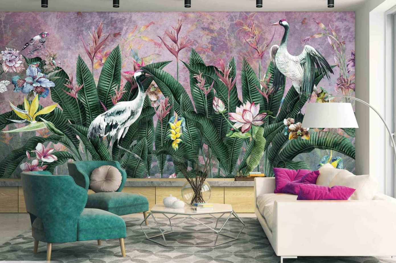 Strelitzia Mural