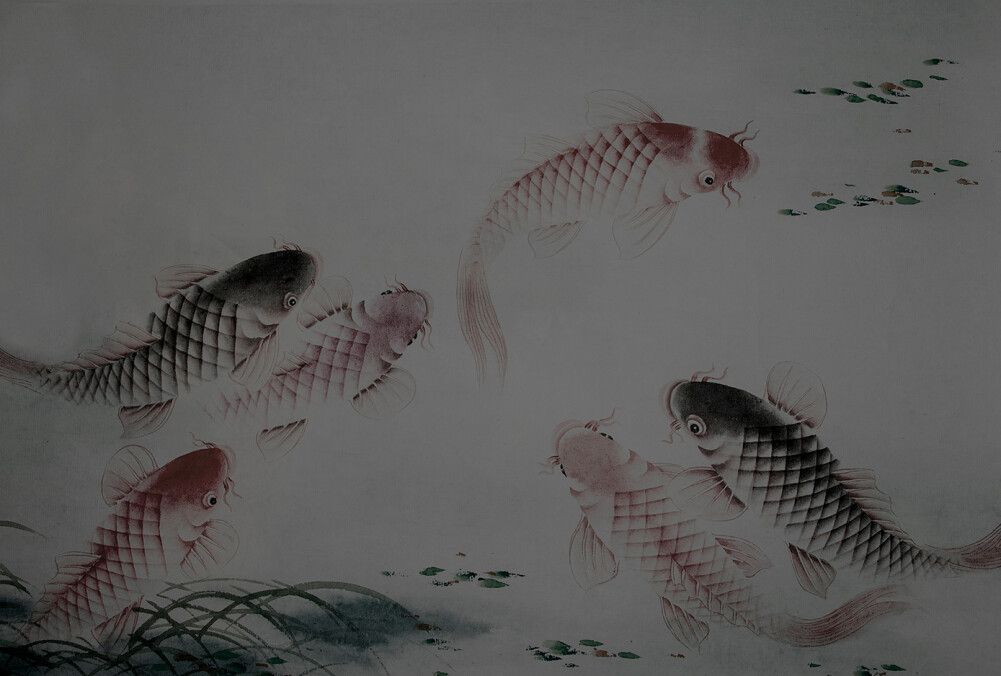 Dancing Koi Mural