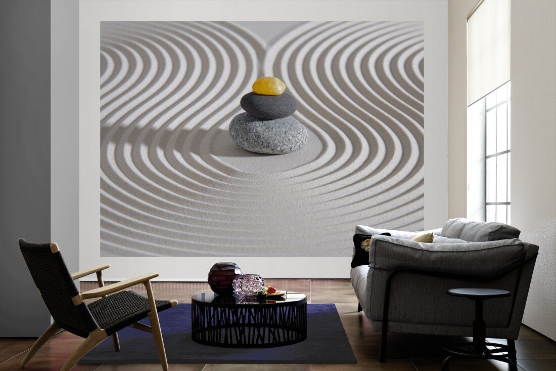 Hot Stone Spa Mural