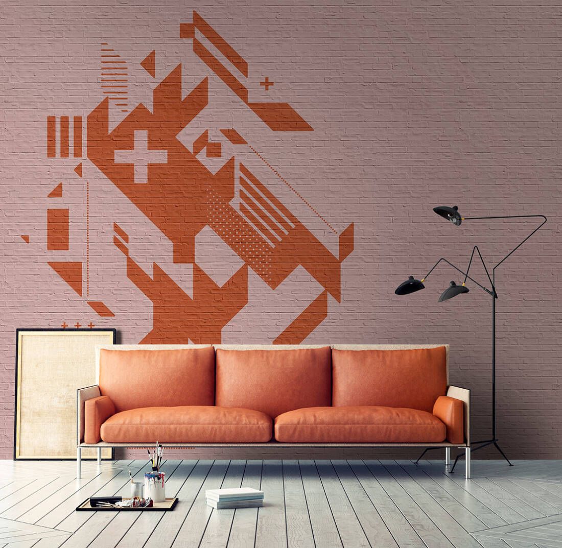 Brick by Brick 1 Mural