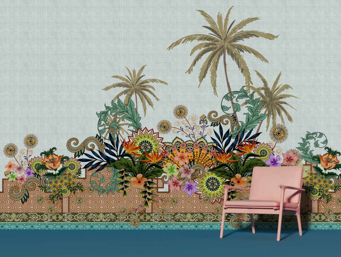 Oriental Garden 3 Mural
