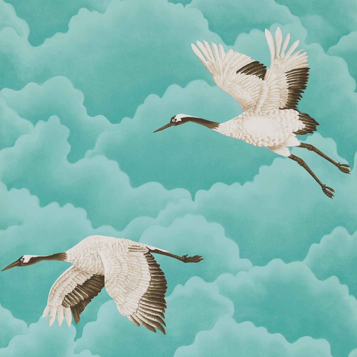 Blue - Cranes in Flight