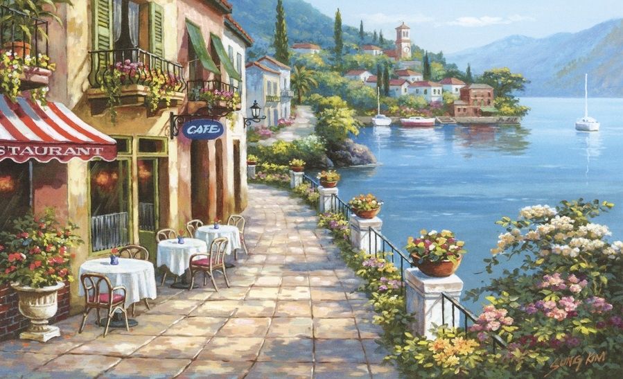 Overlook Cafe Mural