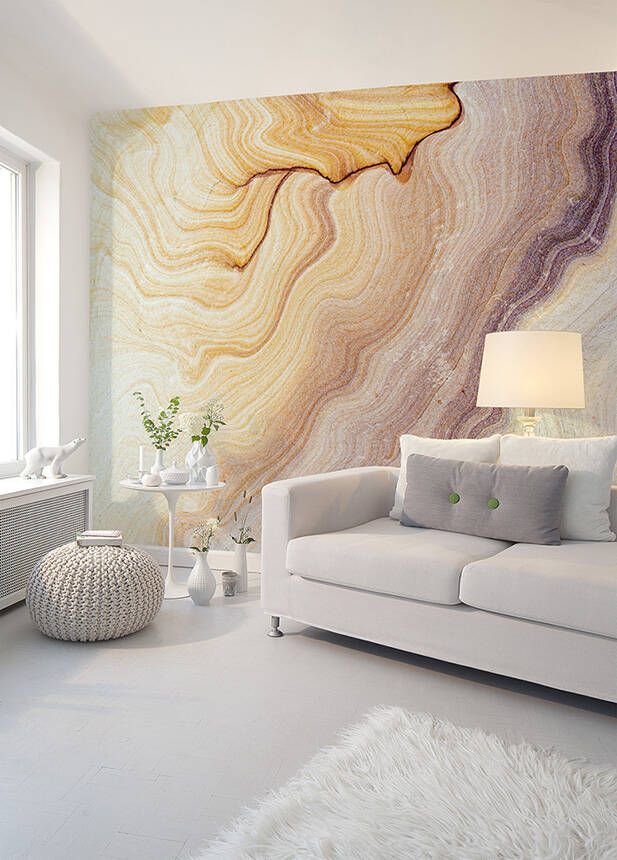 Marble Waves Mural