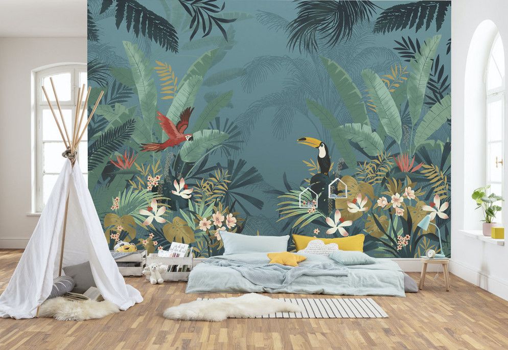 Enchanted Jungle Mural