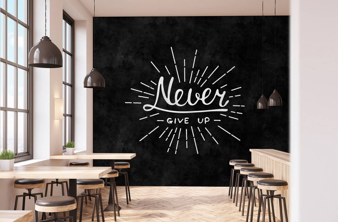 Blackboard Message Mural