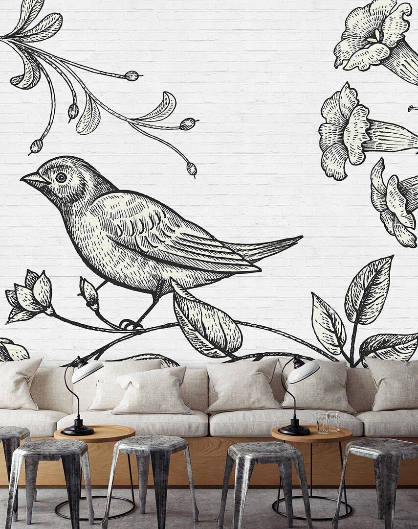 Birdy 3 Mural