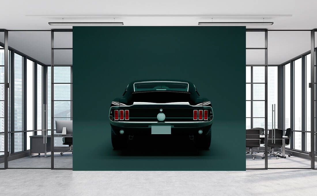 Mustang 3 Mural