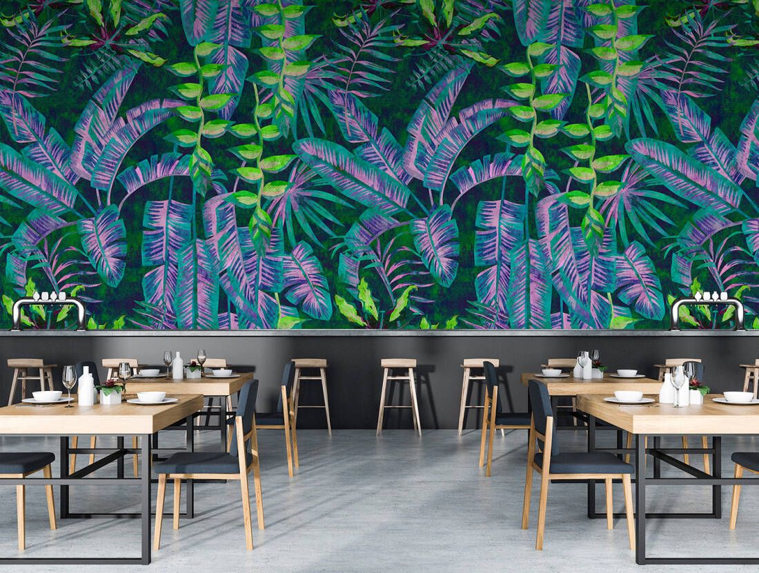 Tropicana Mural - Lime
