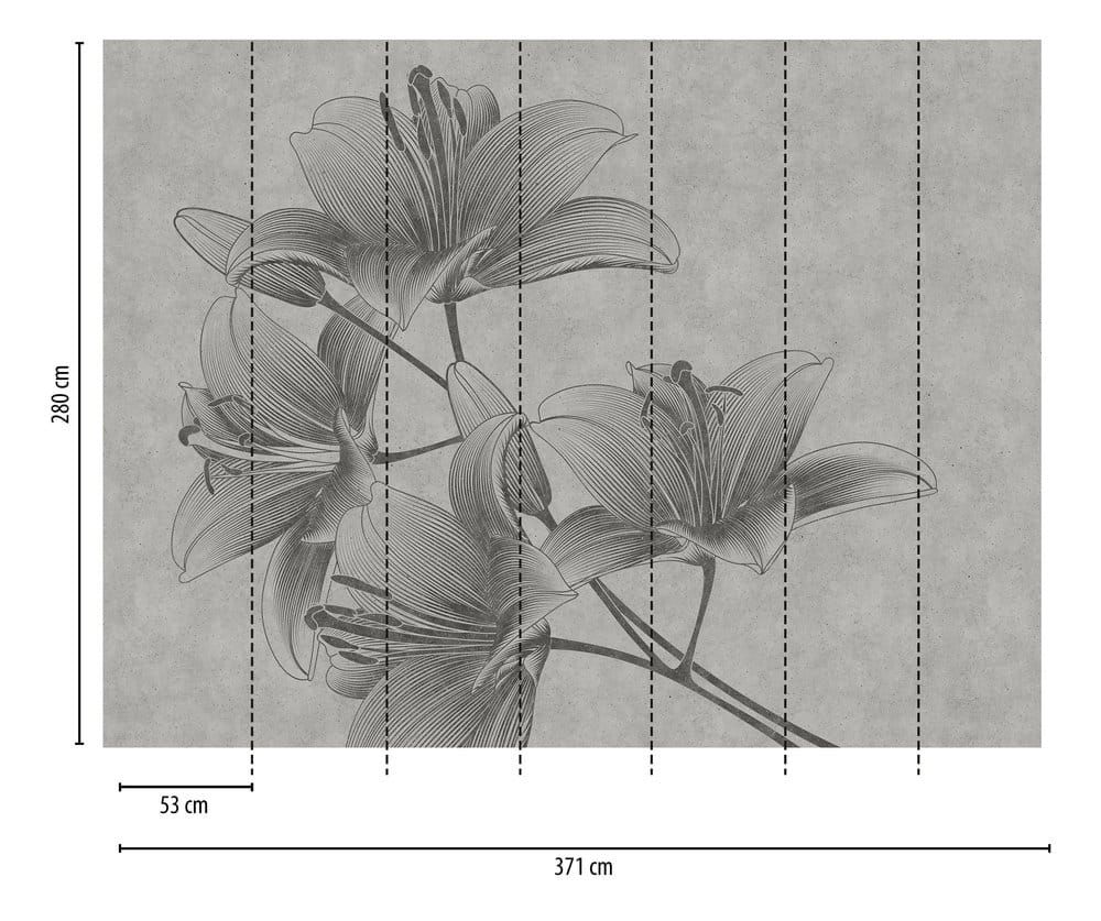 Lilium Mural