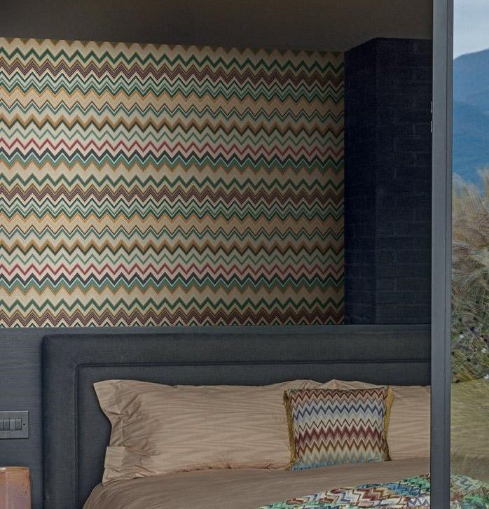 Teal - Happy Zig Zag by Missoni