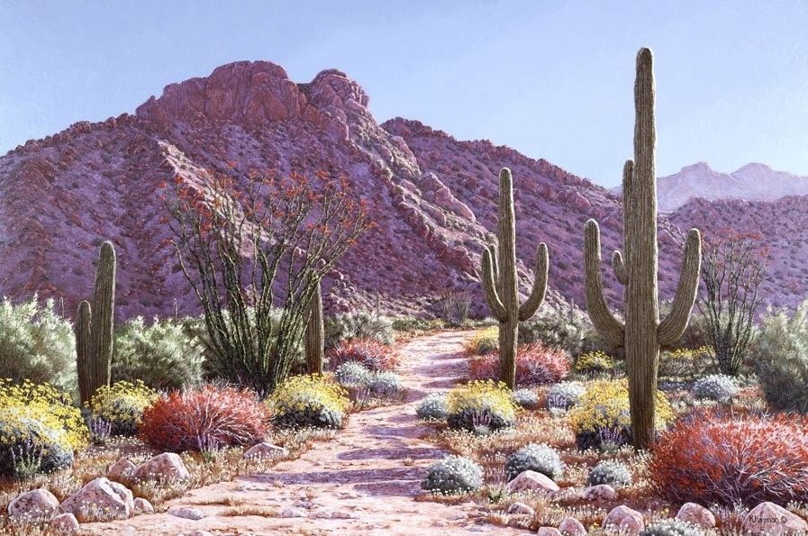 Desert in Bloom Mural
