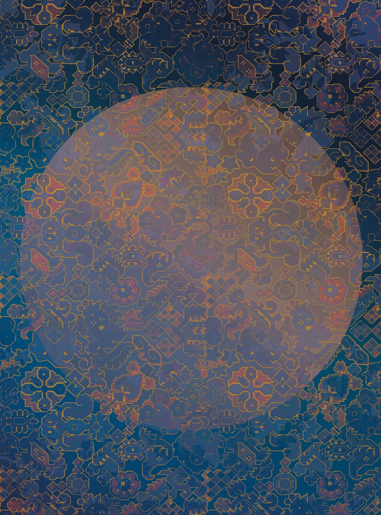 La Lune Mural