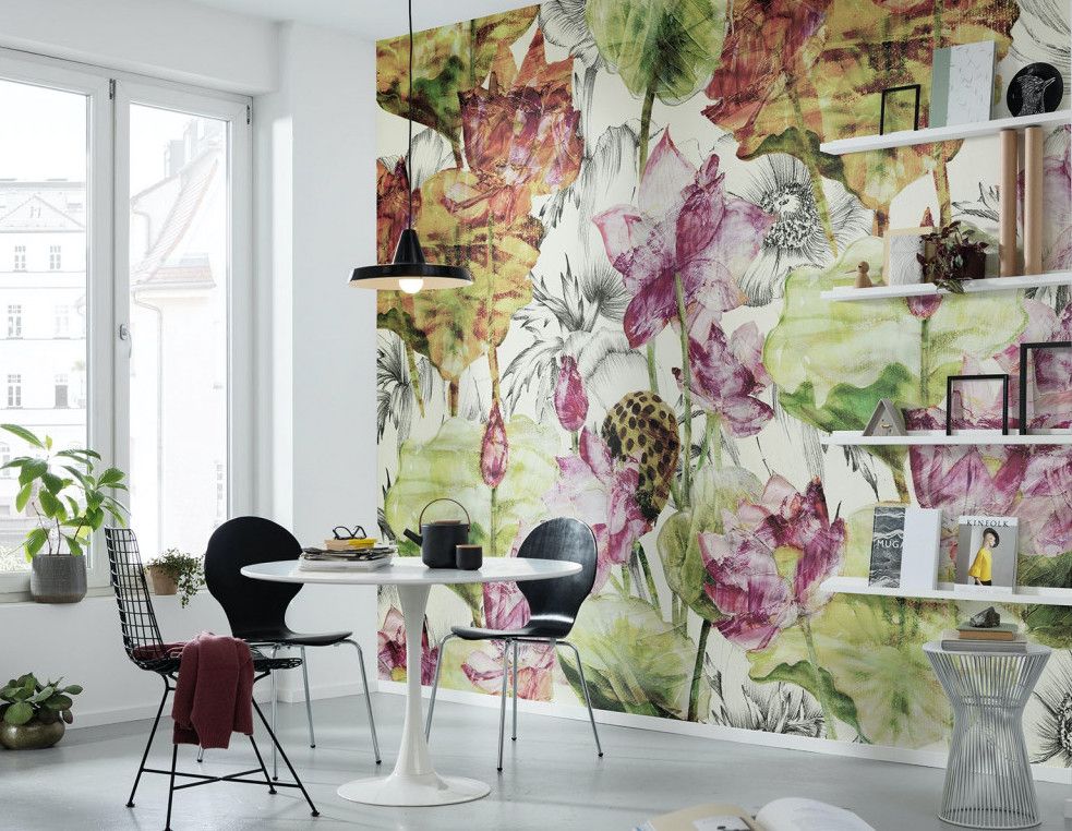 Lotus Flower Mural