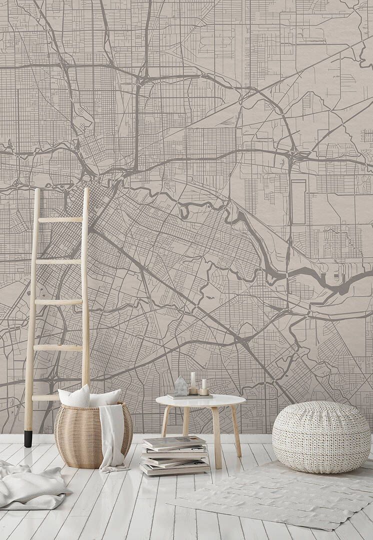Metropolitan Mural - Grey