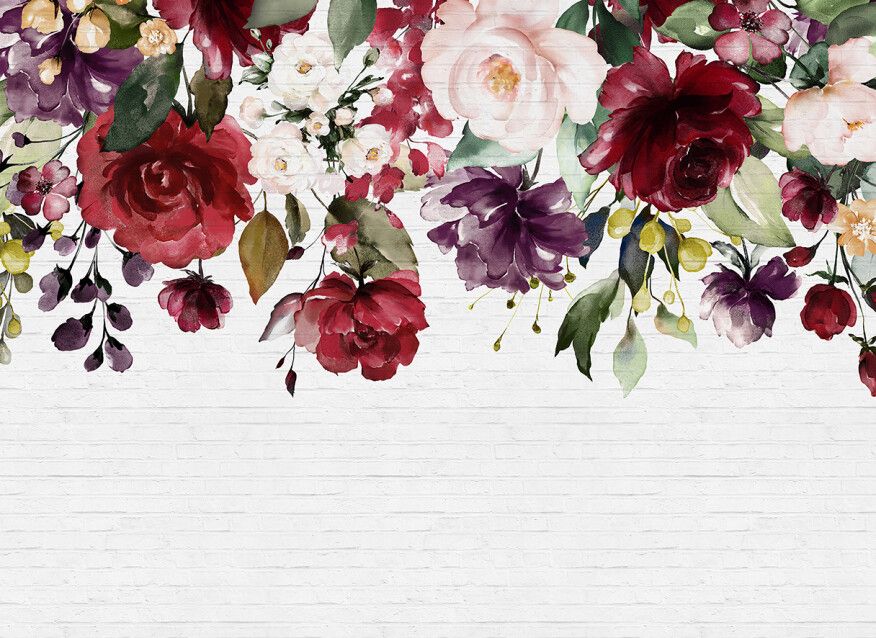 Flower Canopy Mural