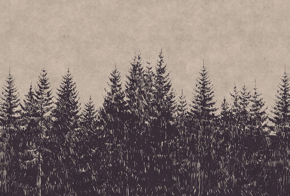 Black Forest Mural - Stone