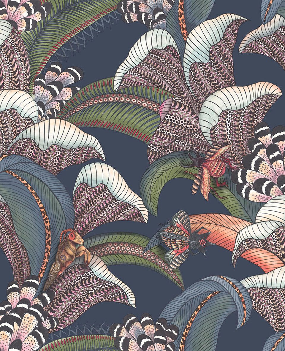 Navy - Hoopoe Leaves